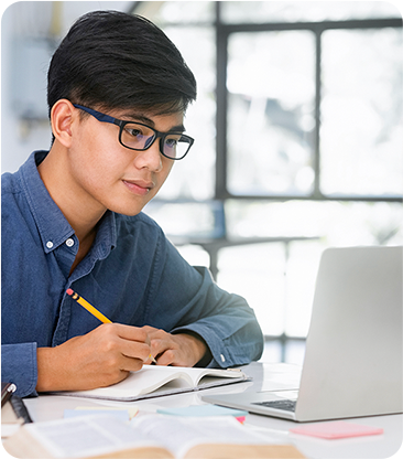 Smiling child holding stuffed animals