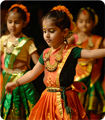 Smiling child holding stuffed animals
