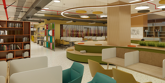 Beacon School Library 1